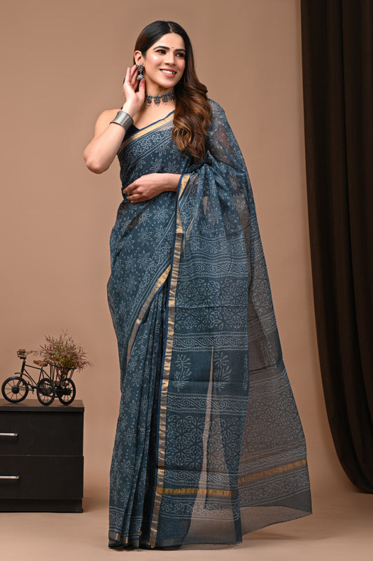 Pure Kota Doria Sarees