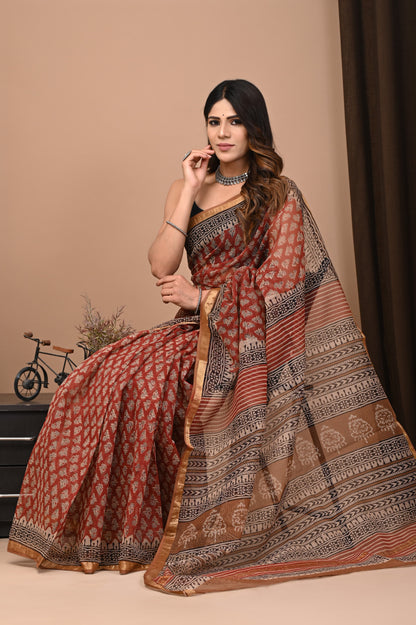 Pure Kota Doria Sarees