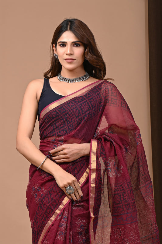 Pure Kota Doria Sarees