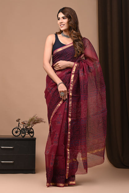 Pure Kota Doria Sarees