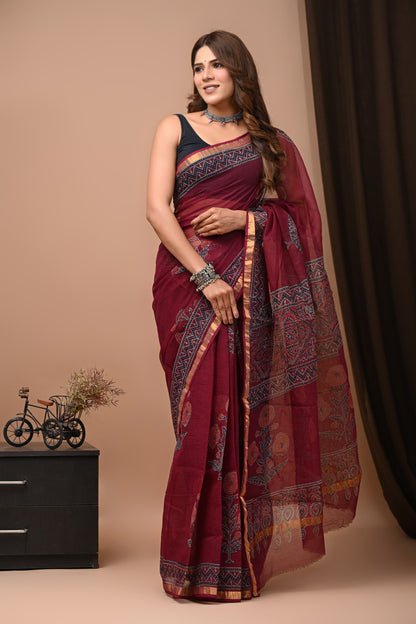 Pure Kota Doria Sarees