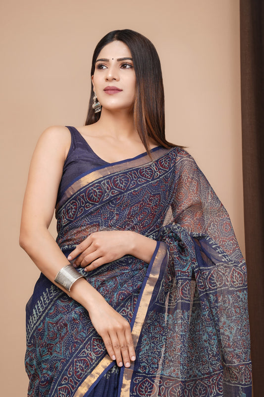 Pure Kota Doria Sarees