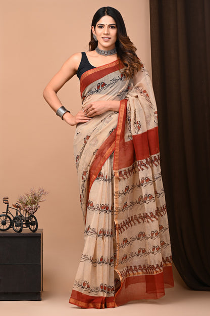 Pure Kota Doria Sarees