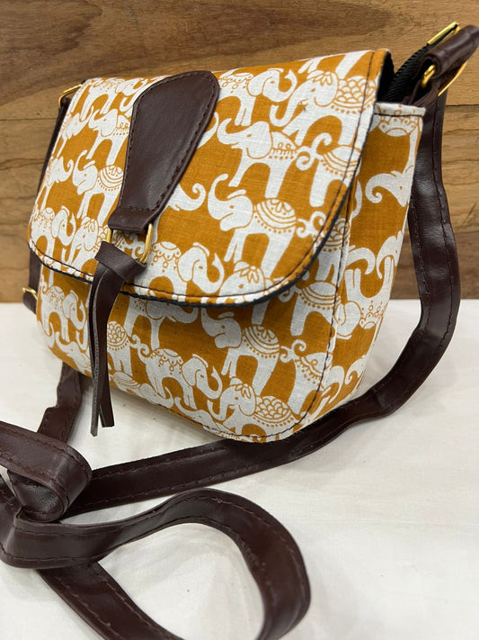 Jaipuri Printed Sling Bag