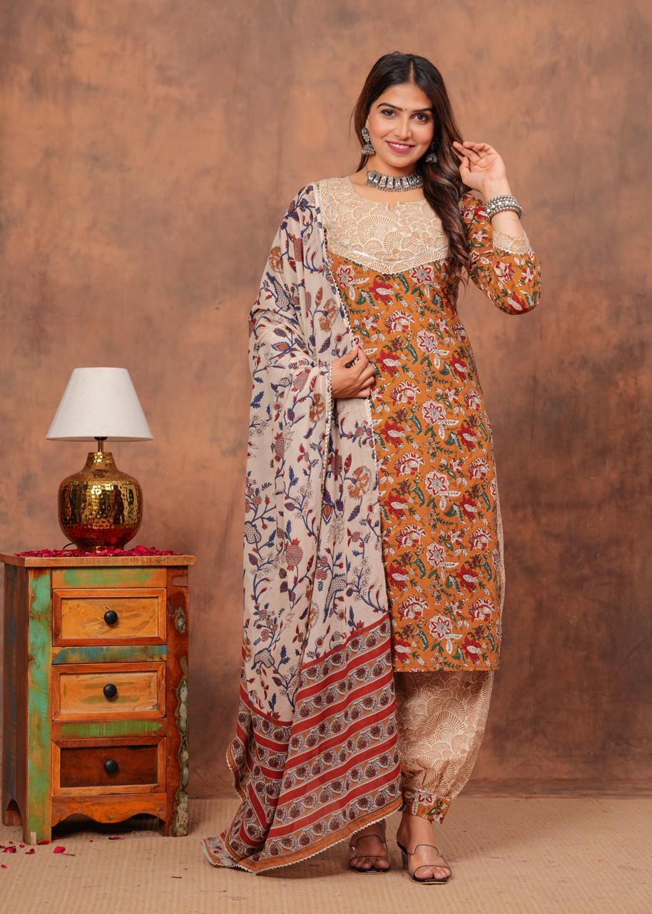 Afghani Pants Suit Set