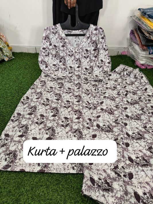 Trending Kurta Palazzo Set