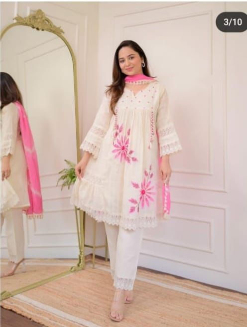 Pure Cotton Shiflly Suit Set