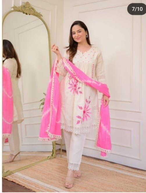 Pure Cotton Shiflly Suit Set