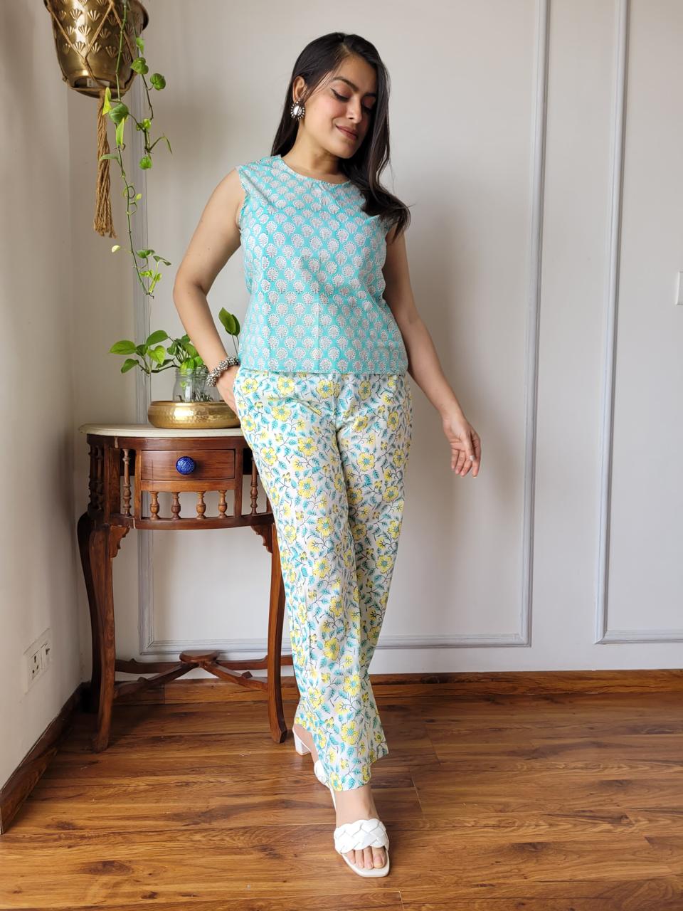 Three pieces Co-ord Set (Plus Size Available)