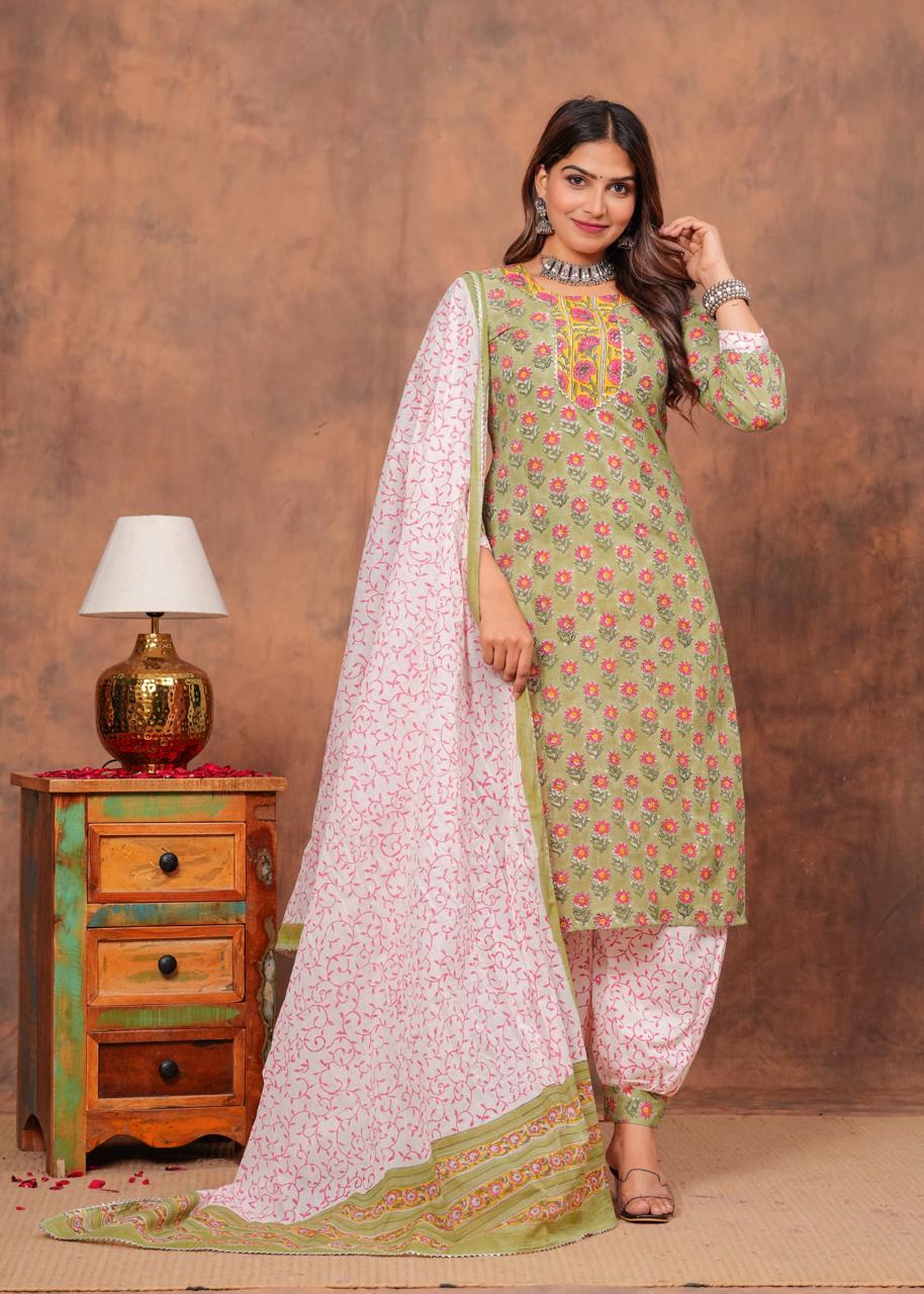 Afghani Pants Suit Set