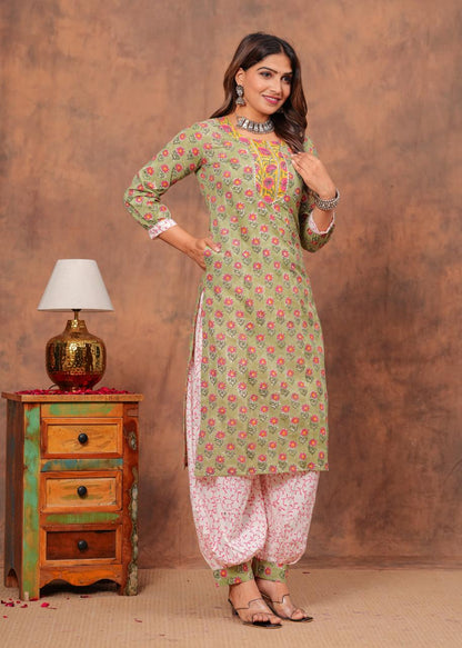 Afghani Pants Suit Set