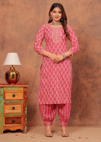 Afghani Pants Suit Set