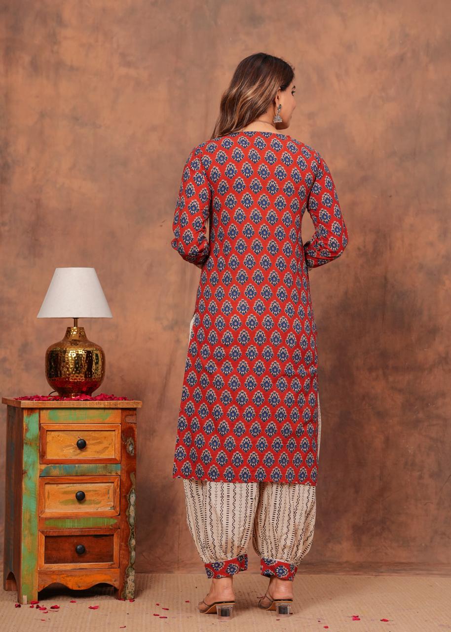 Afghani Pants Suit Set