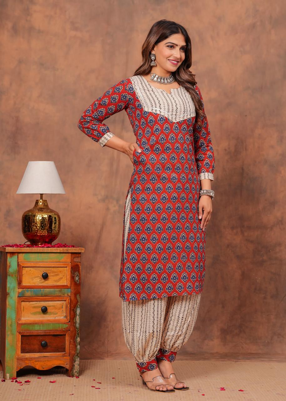 Afghani Pants Suit Set